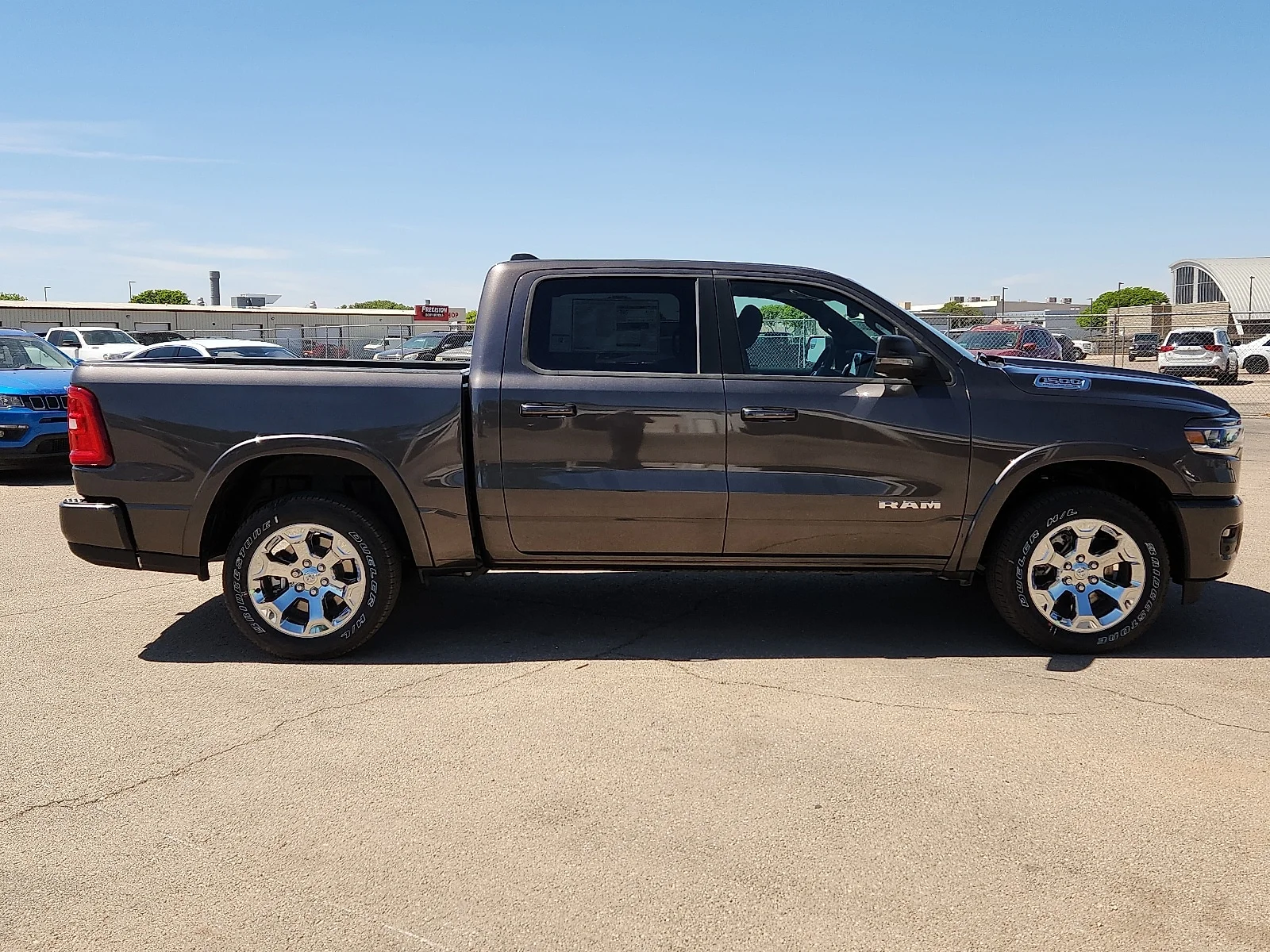 New 2026 Granite Crystal Metallic Clear-Coat  Paint Ram LONE STAR CREW CAB 4X4 5
