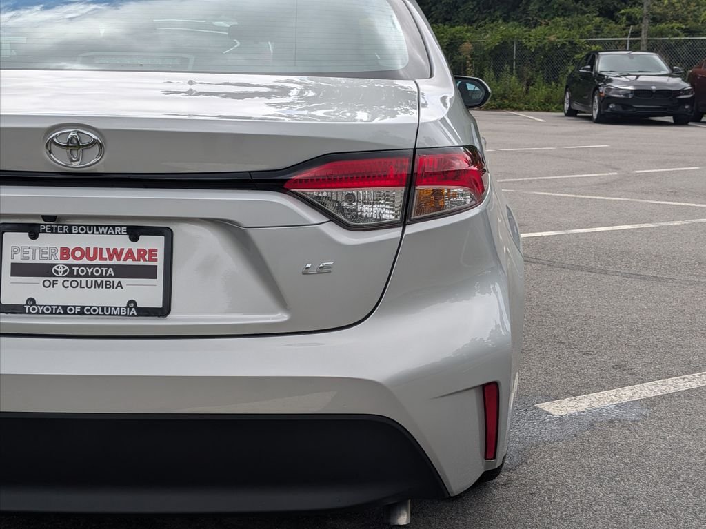 Certified Used 2025 Silver Toyota LE image 7