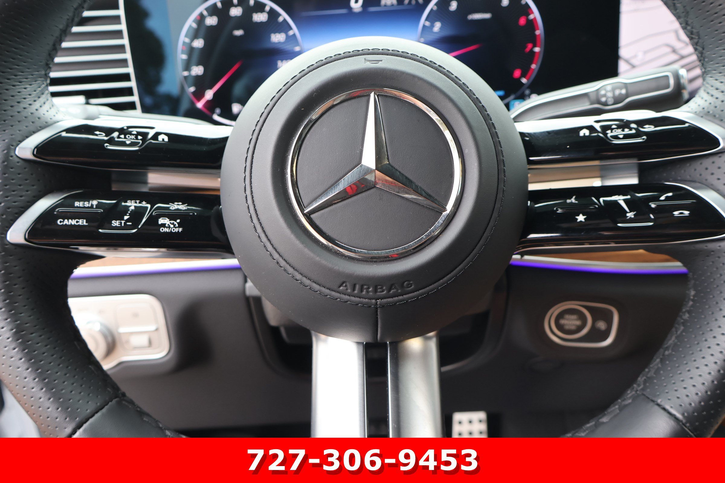 Certified Used 2025 Cirrus Silver Metallic Mercedes-Benz GLS 450 image 29