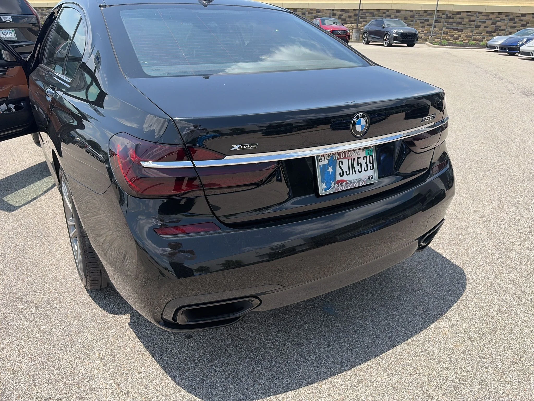 Used 2017 Black BMW 750i xDrive image 12