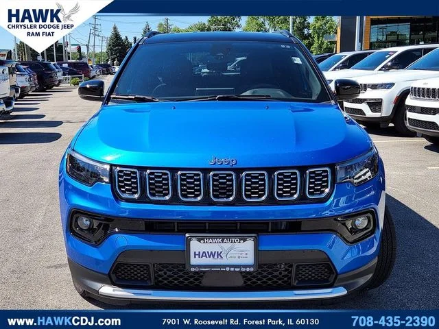 Certified Used 2025 Blue Jeep Limited image 4