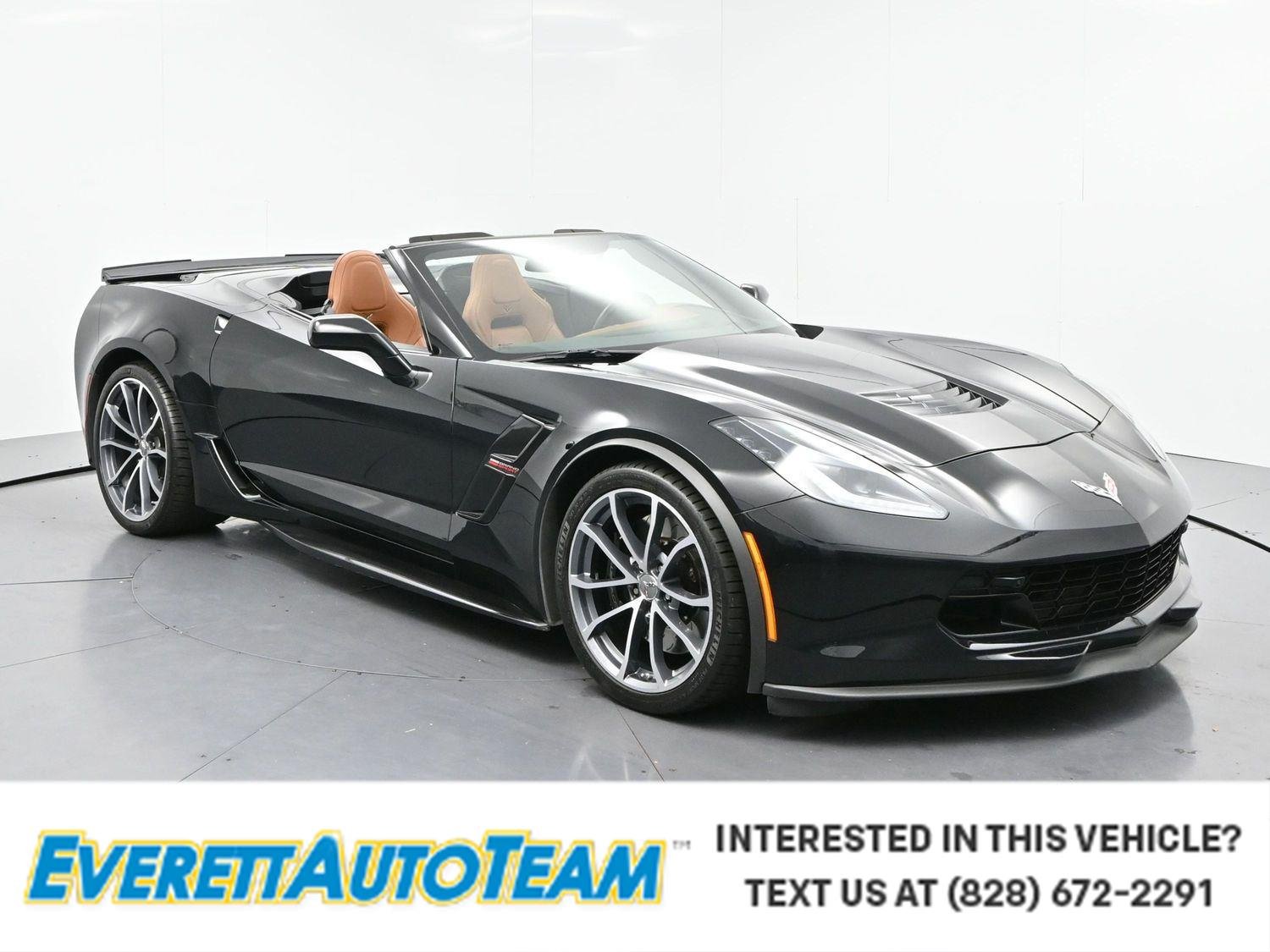 Used 2019 BLACK Chevrolet Grand Sport 2LT image 1