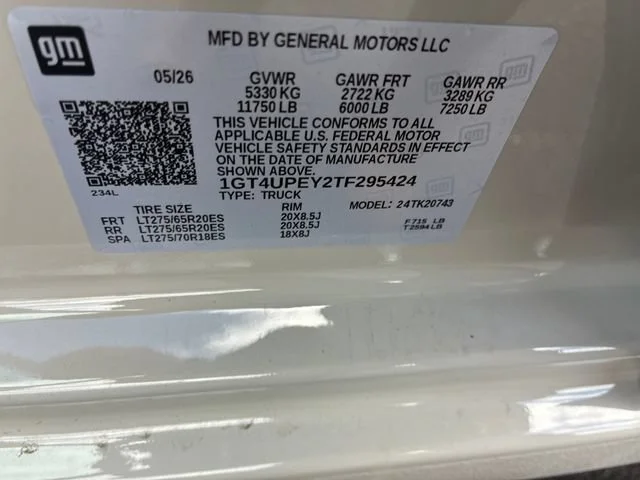 New 2026 Coastal Dune GMC AT4 image 32