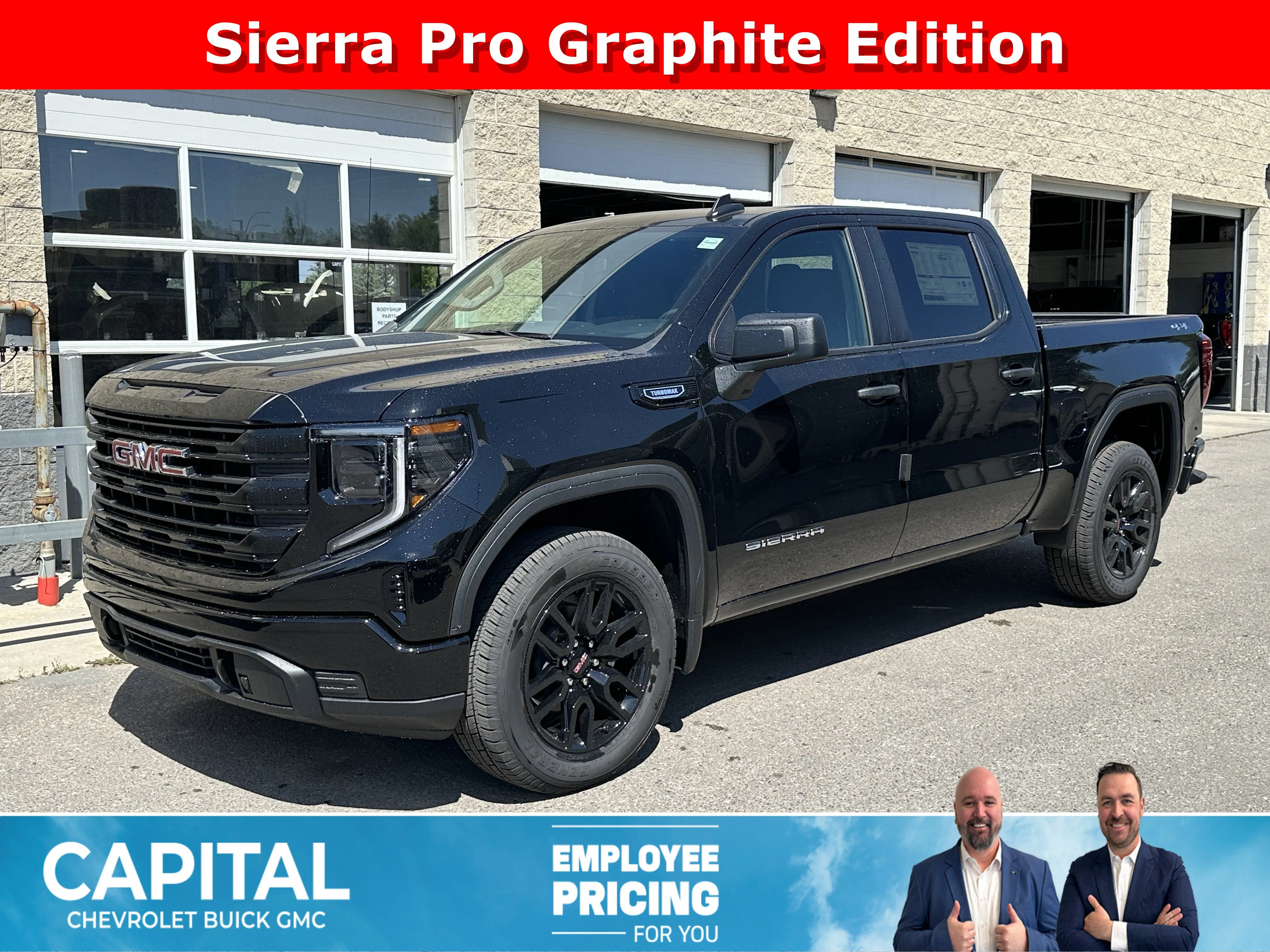 New 2026 Onyx Black GMC Pro image 1
