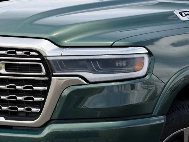 New 2026 Serrano-Green Metallic Exterior Paint RAM Limited Longhorn image 6