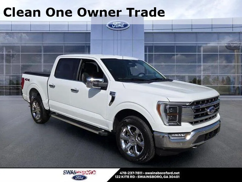 Used 2023 Oxford White Ford LARIAT image 1