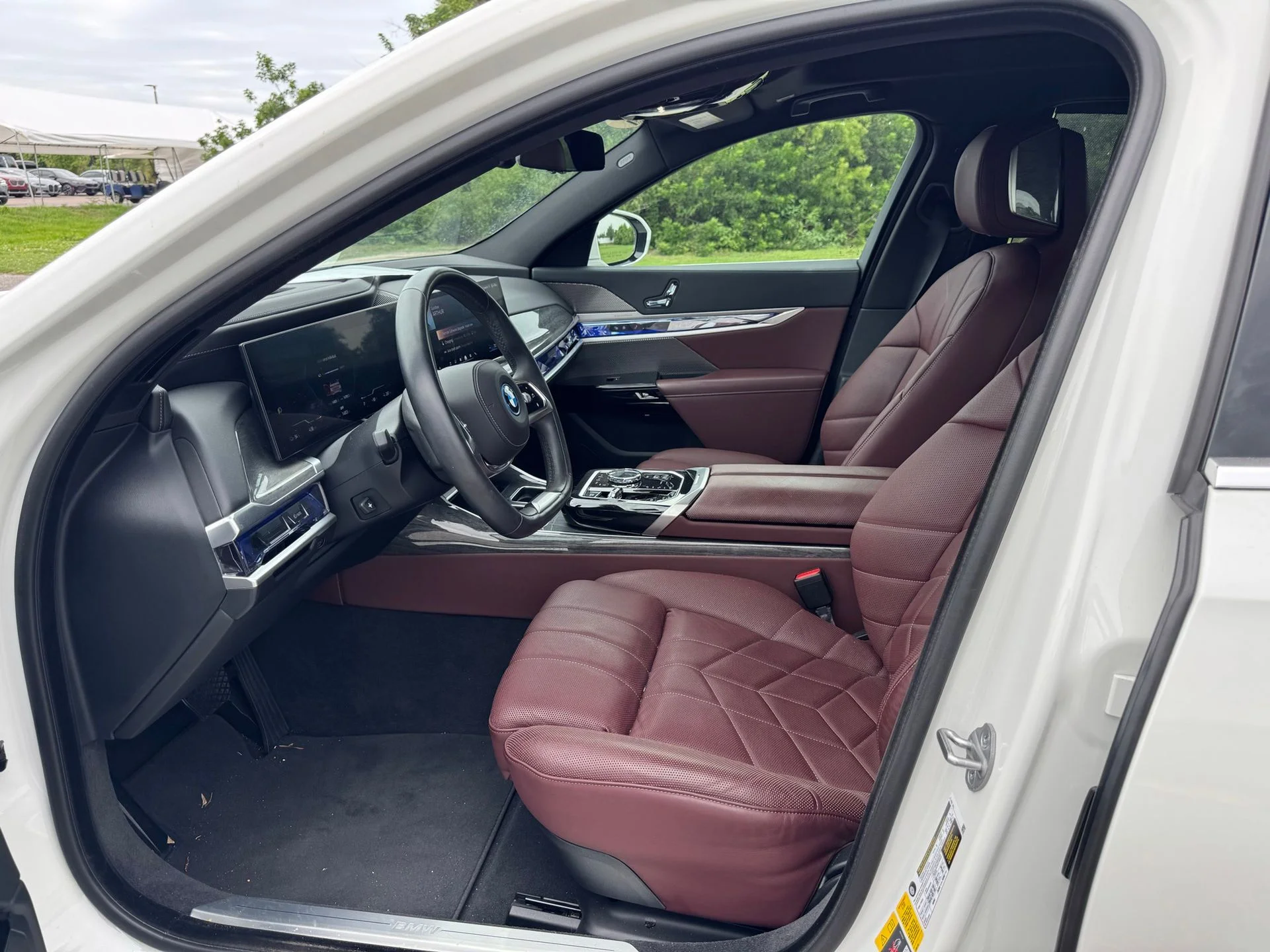 Certified Used 2024 White BMW eDrive50 image 6