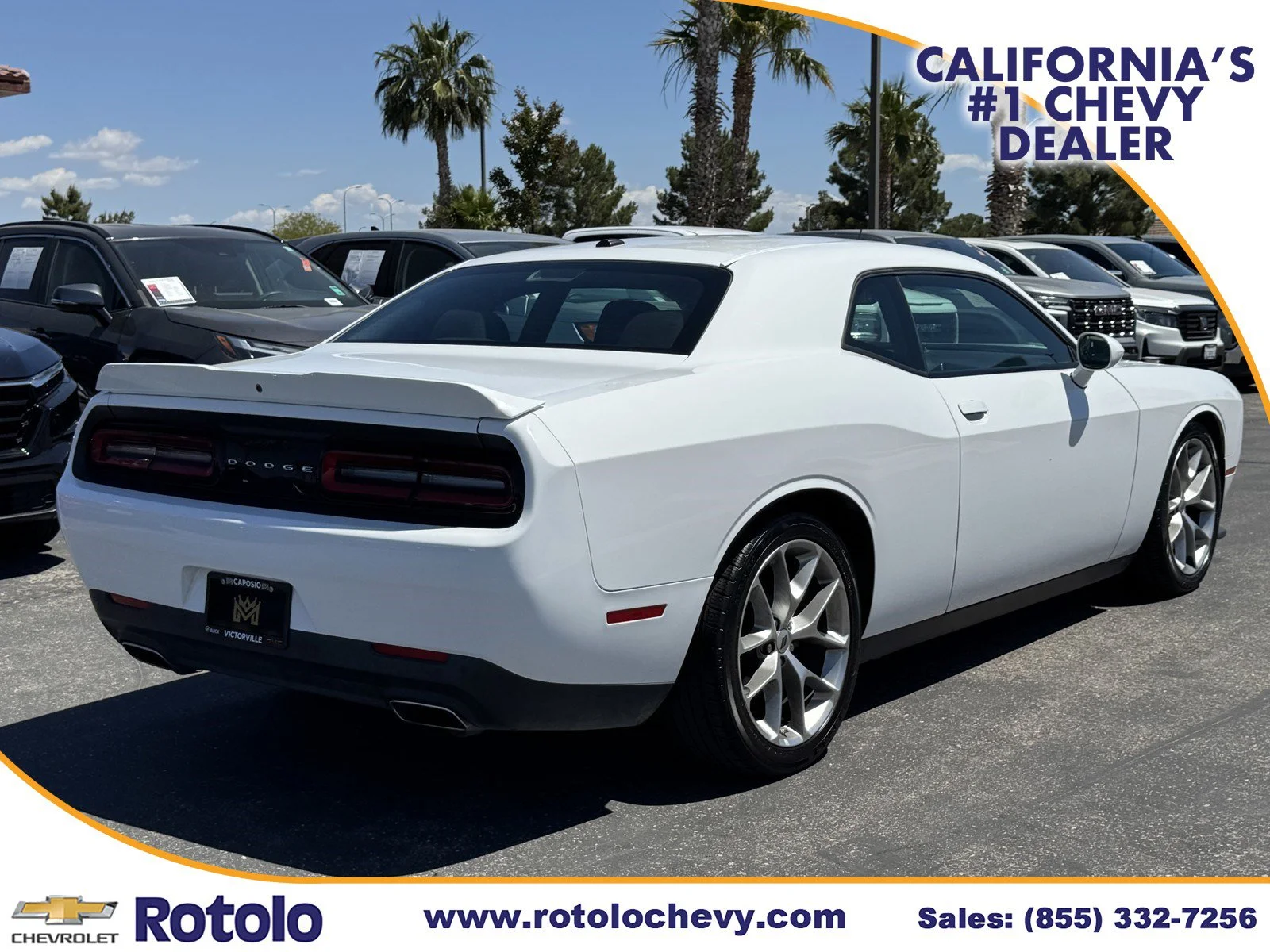 Used 2022 White Knuckle Clearcoat Dodge GT image 6