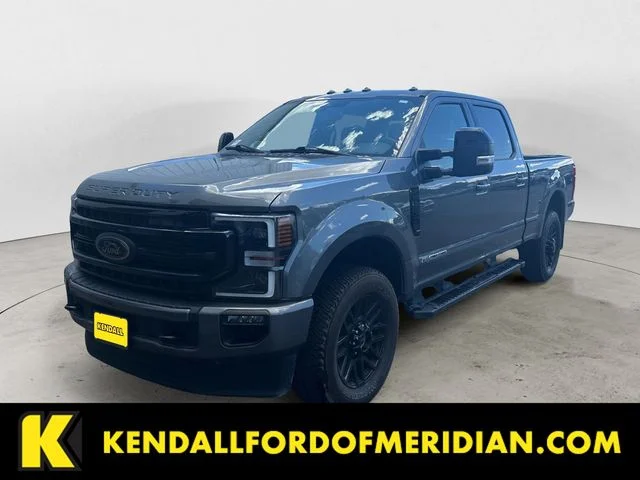 Certified Used 2022 Gray Ford Lariat image 1