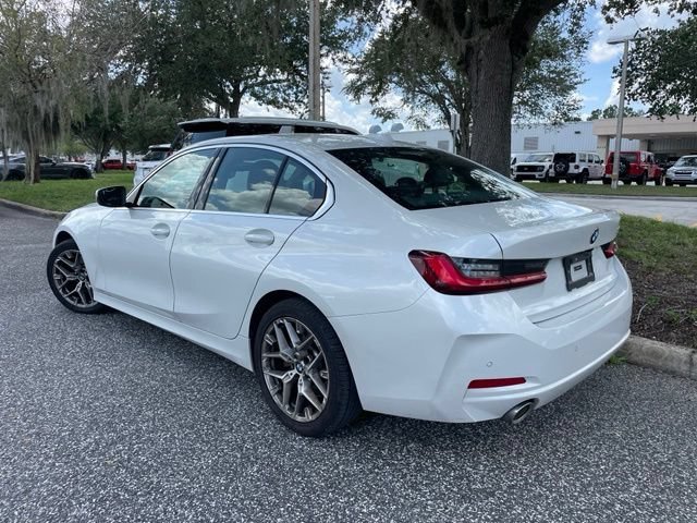 Used 2025 White Metallic BMW 330i image 4