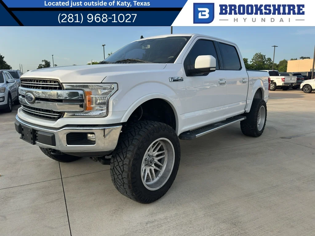 Used 2020 Oxford White Ford LARIAT image 1