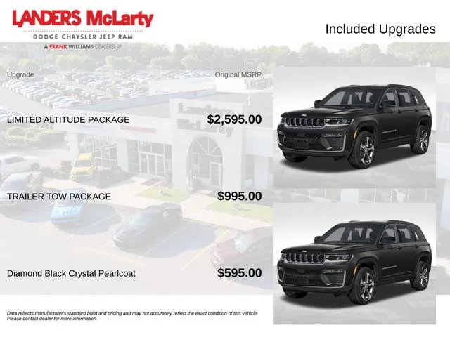 New 2026 Diamond Black Crystal Pearl-Coat Exterior Paint Jeep Limited image 3