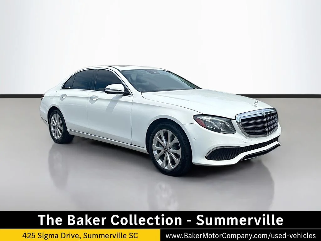 Used 2018 Polar White Mercedes-Benz E 300 image 1