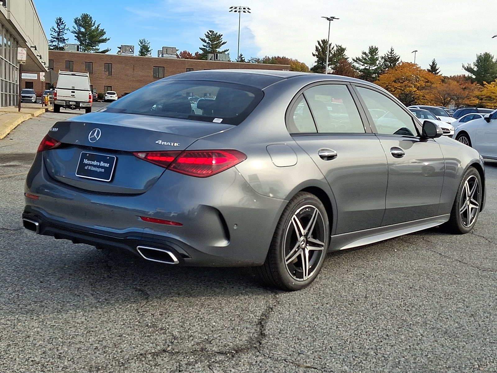 New 2026 Selenite Grey Metallic Mercedes-Benz C 300 image 6
