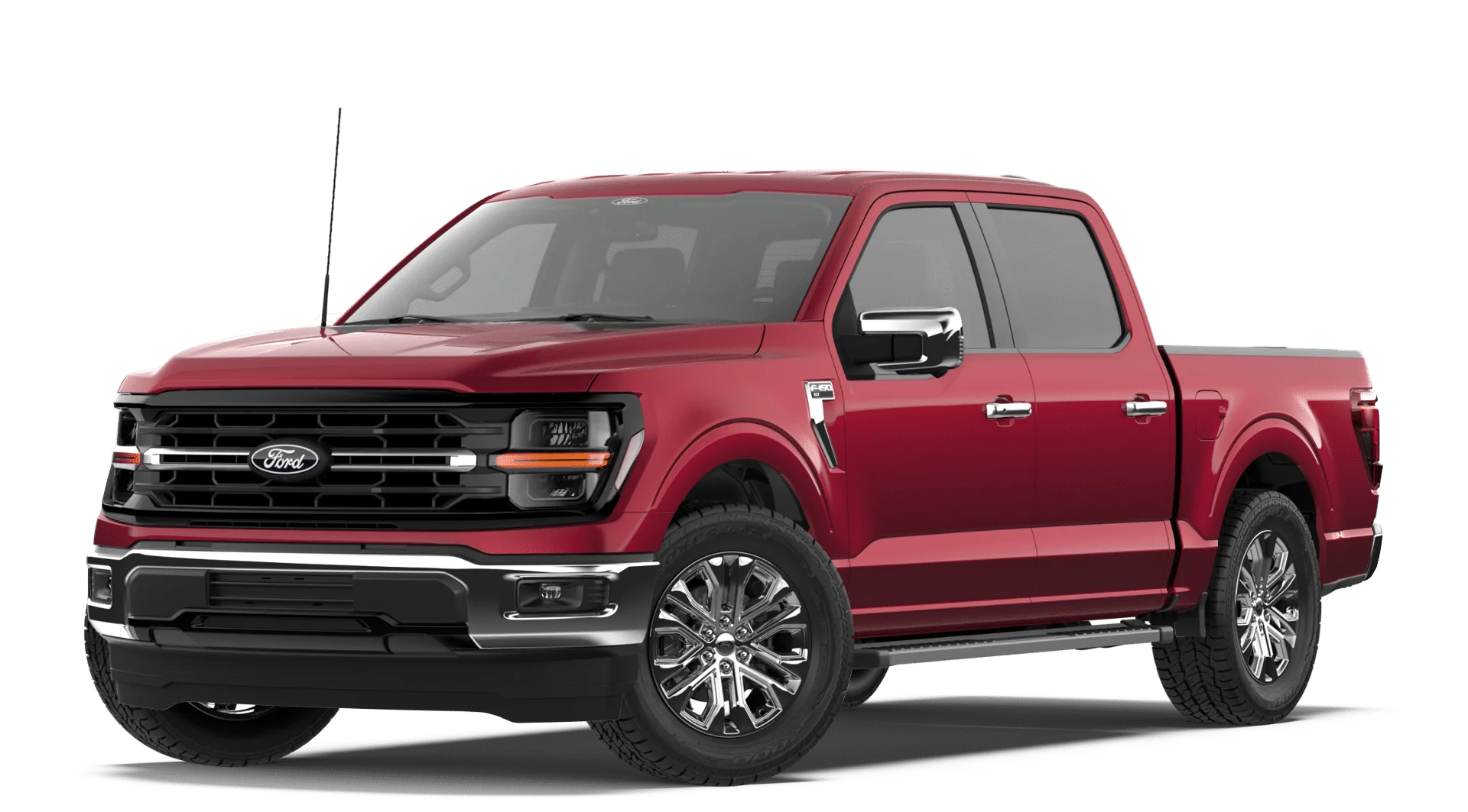 New 2026 Ruby Red Metallic Tinted Clearcoat Ford XLT image 1
