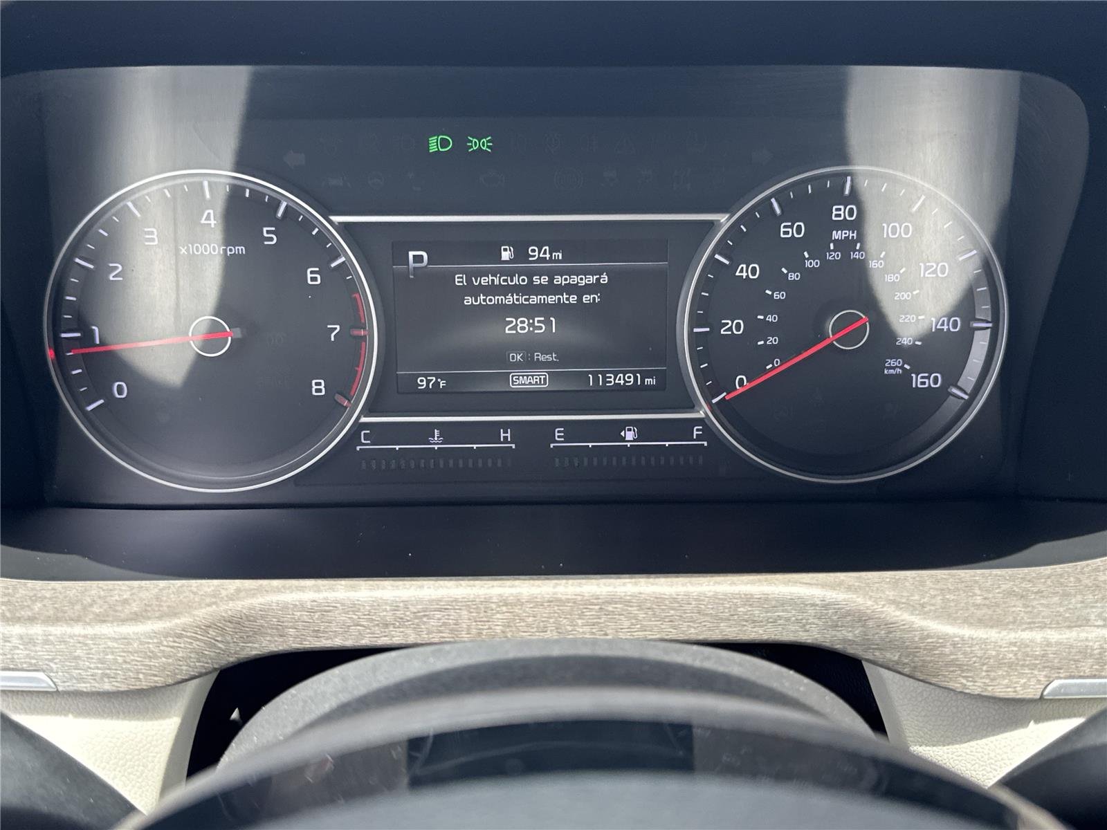 Used 2021 Glacial White Pearl Kia EX image 11
