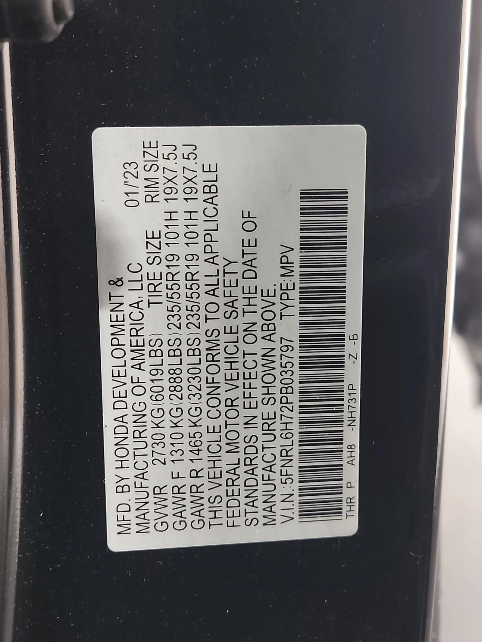 2023 Honda Odyssey SPORT - Photo 33