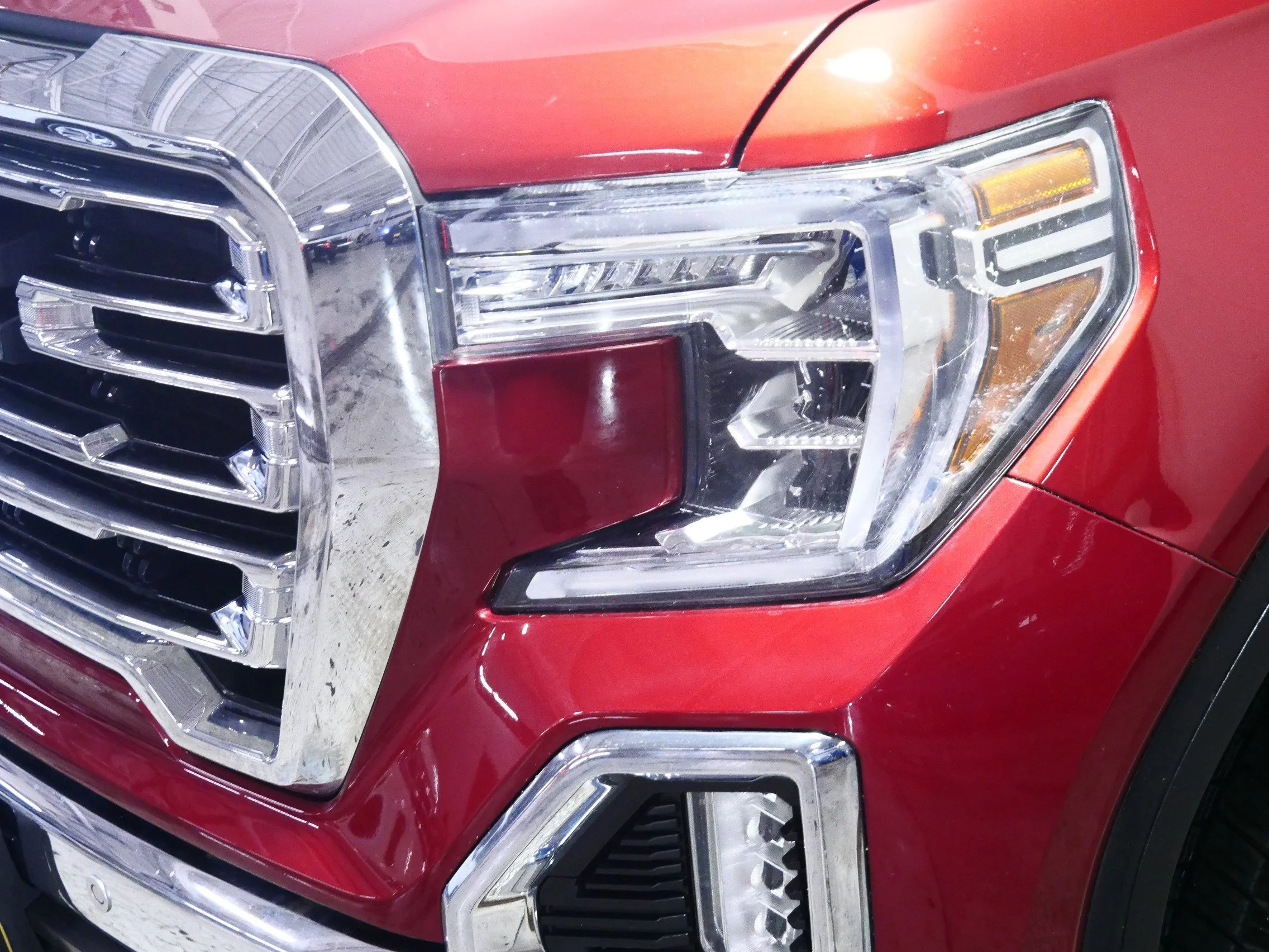 Used 2019 Red Quartz Tintcoat GMC SLT image 16