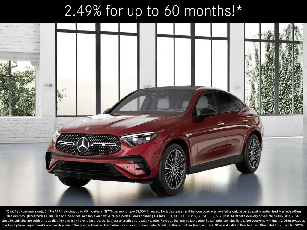 New 2026 MANUFAKTUR Patagonia Red Metallic Mercedes-Benz GLC 300 image 82