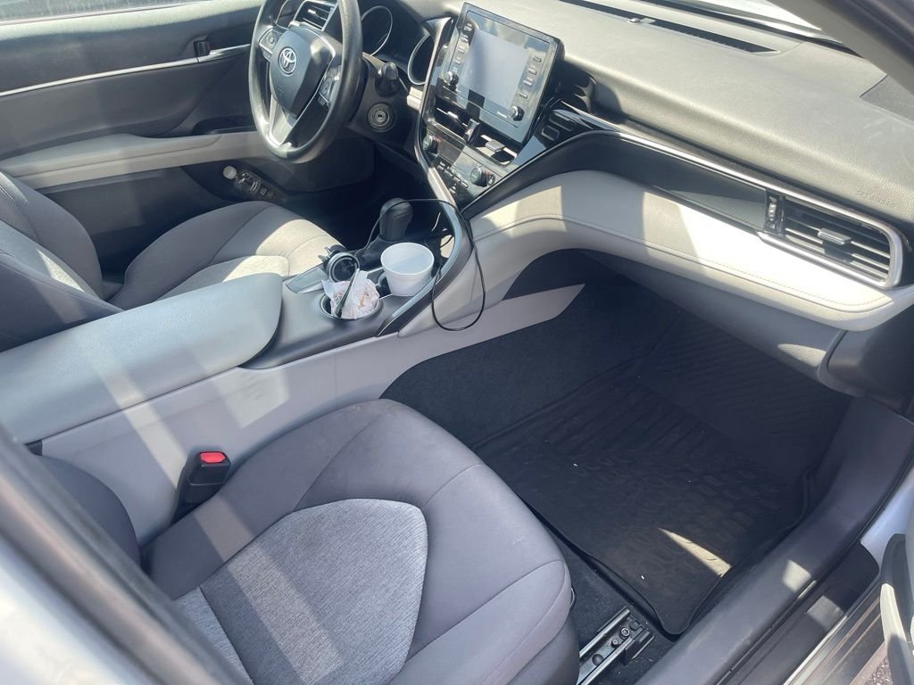 Used 2023 Celestial Silver Metallic Toyota LE image 8