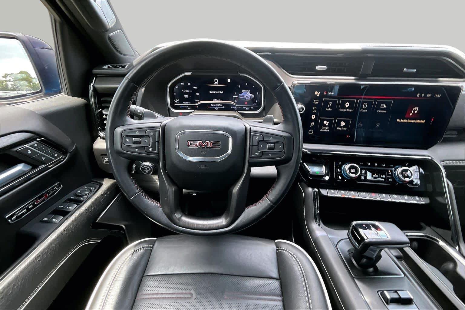 Used 2023 Dynamic Blue Metallic GMC AT4X image 6