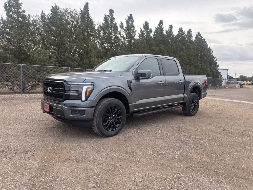 New 2026 Carbonized Gray Metallic Ford Lariat image 1