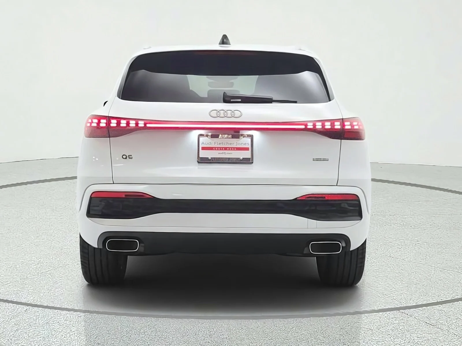 Used 2025 Glacier White Metallic Audi Premium Plus image 6