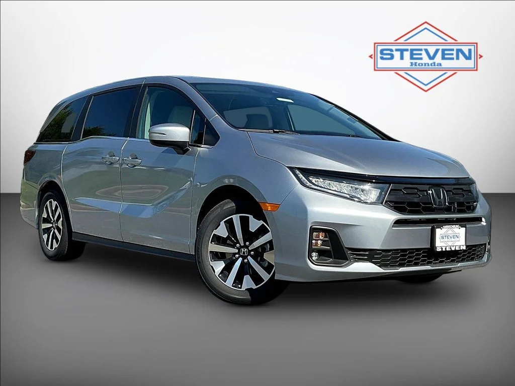 New 2026 Solar Silver Metallic Honda EX-L image 1