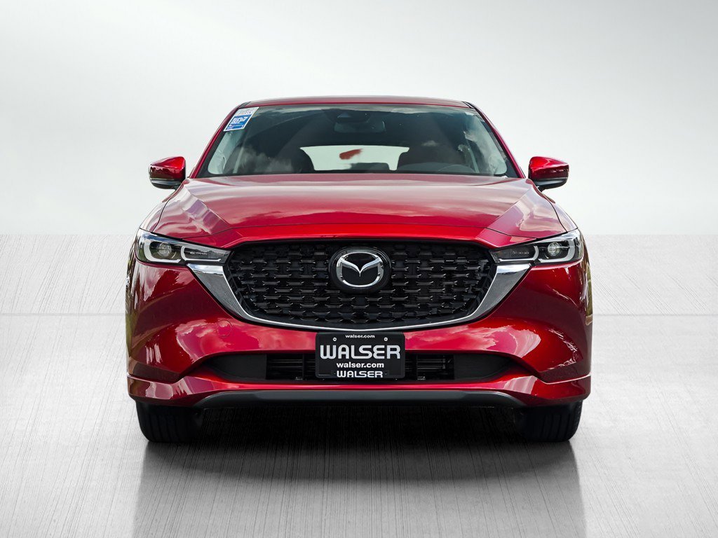 Certified 2025 Mazda CX-5 S Preferred package with VIN JM3KFBCM9S0715757 for sale in Burnsville, Minnesota