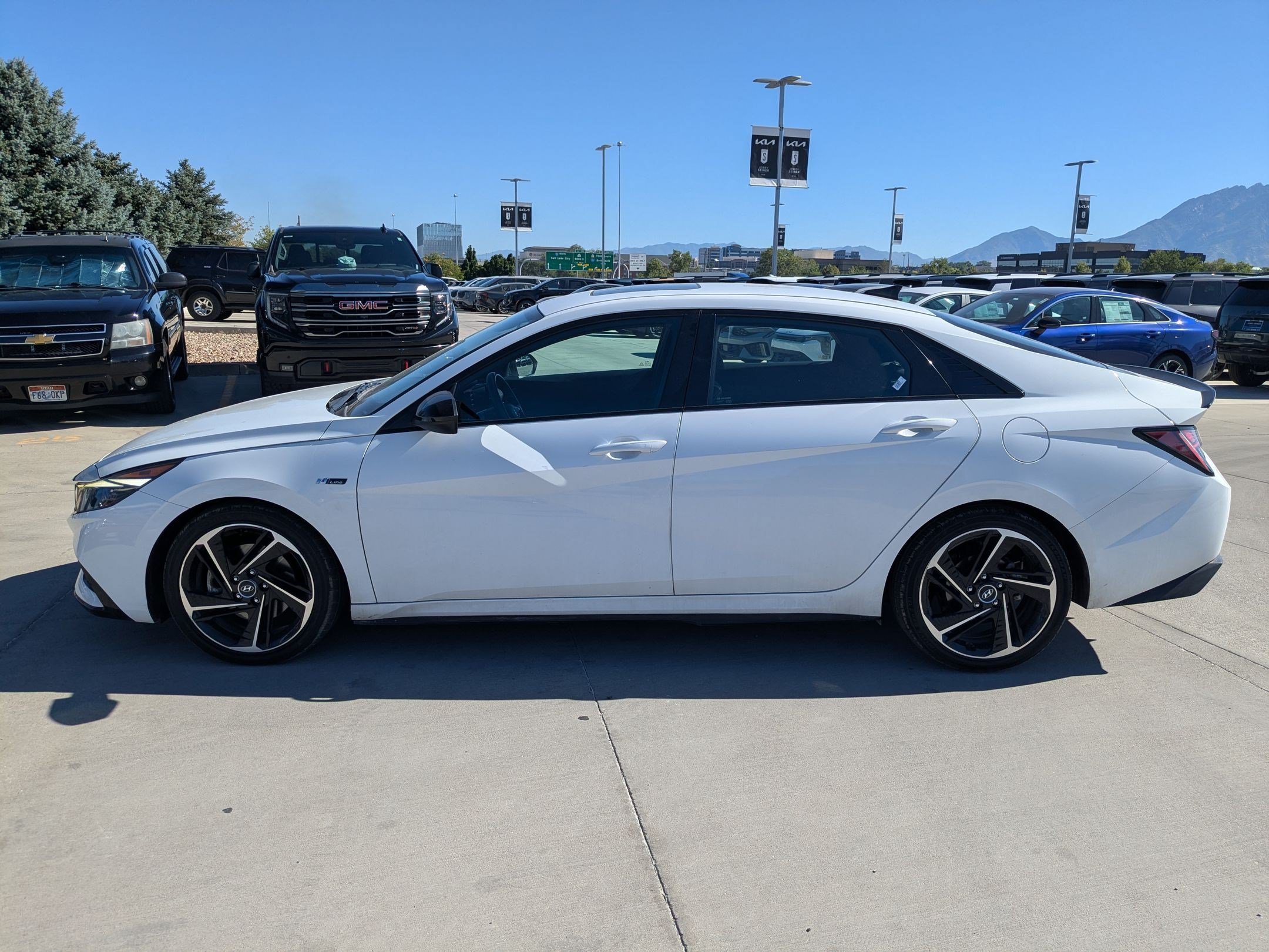 Used 2022 Ceramic White Hyundai N Line image 3