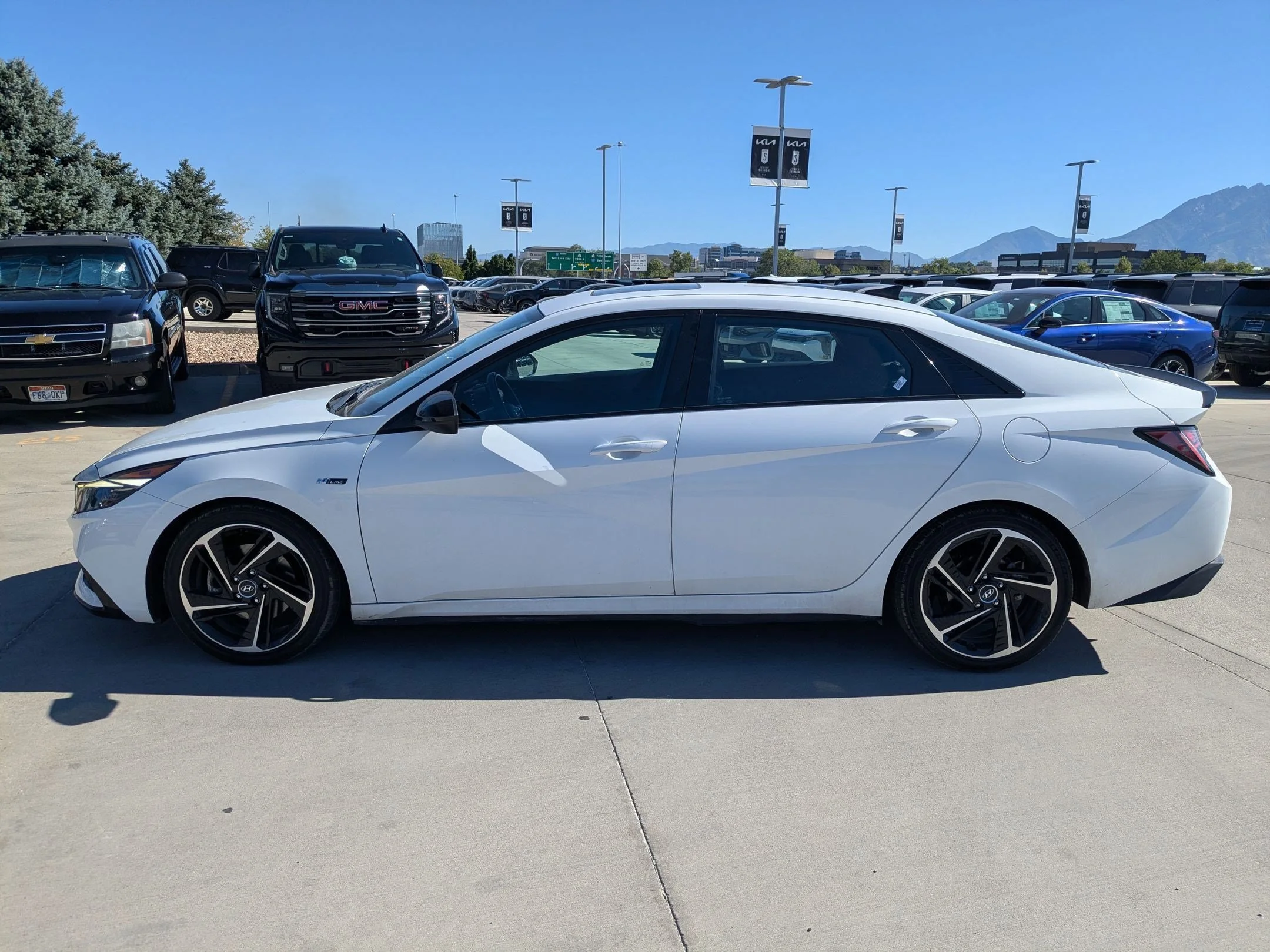 Used 2022 Ceramic White Hyundai N Line image 3