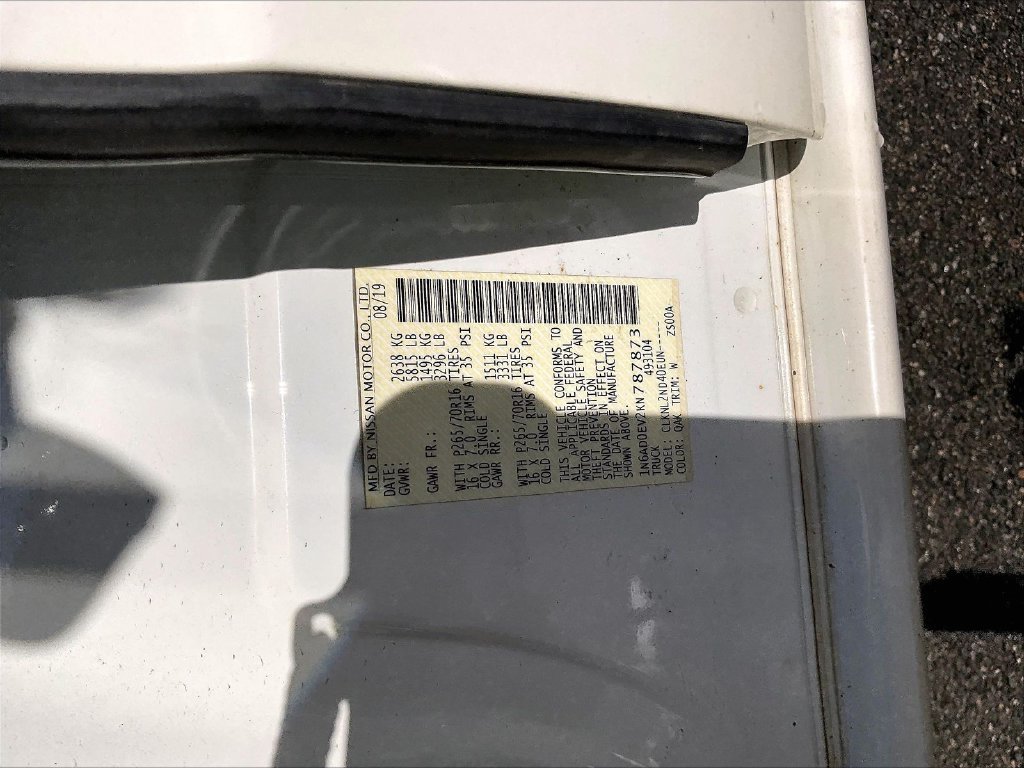 Used 2019 Glacier White Nissan SV image 33