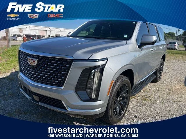 Used 2025 Silver Cadillac Premium Luxury image 1