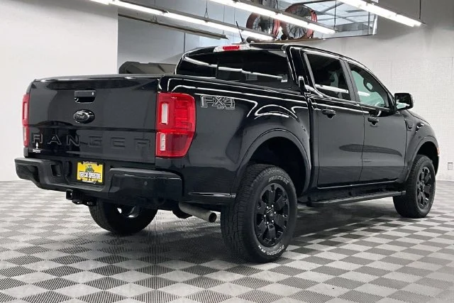 Used 2021 Shadow Black Metallic Ford Lariat image 14