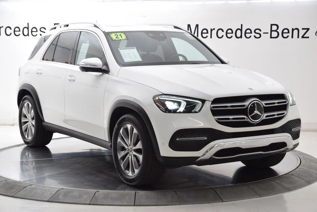 Used 2021 White Mercedes-Benz GLE 350 image 9