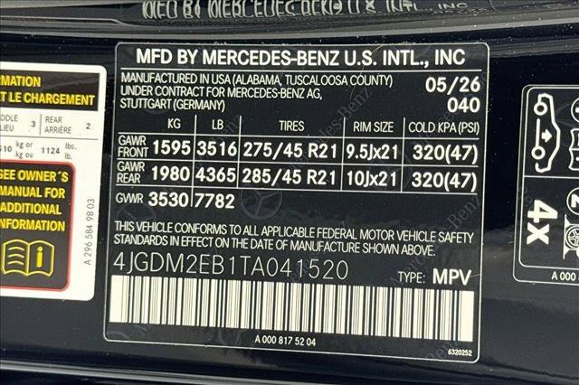 New 2026 Black Mercedes-Benz EQS 400 image 58