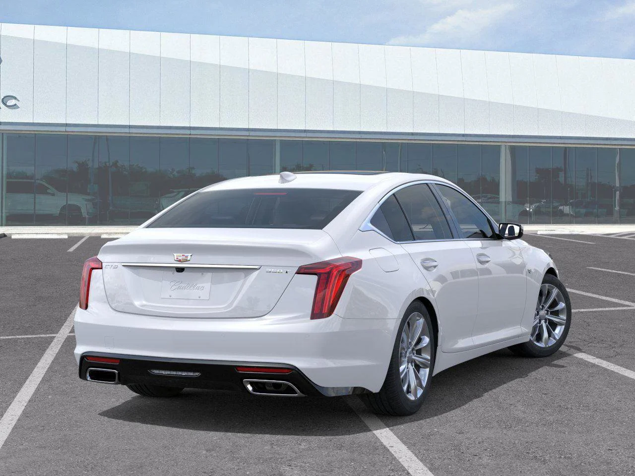New 2026 Summit White Cadillac Premium Luxury image 4