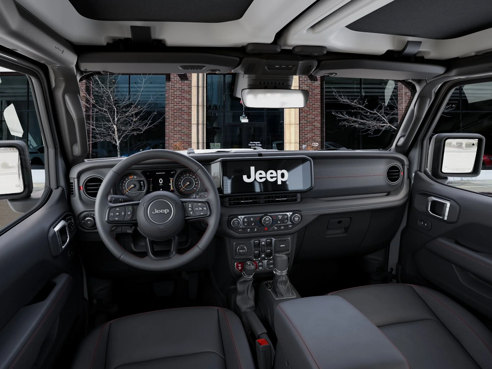 New 2026 Bright White Clear-Coat Exterior Paint Jeep Moab 392 image 47