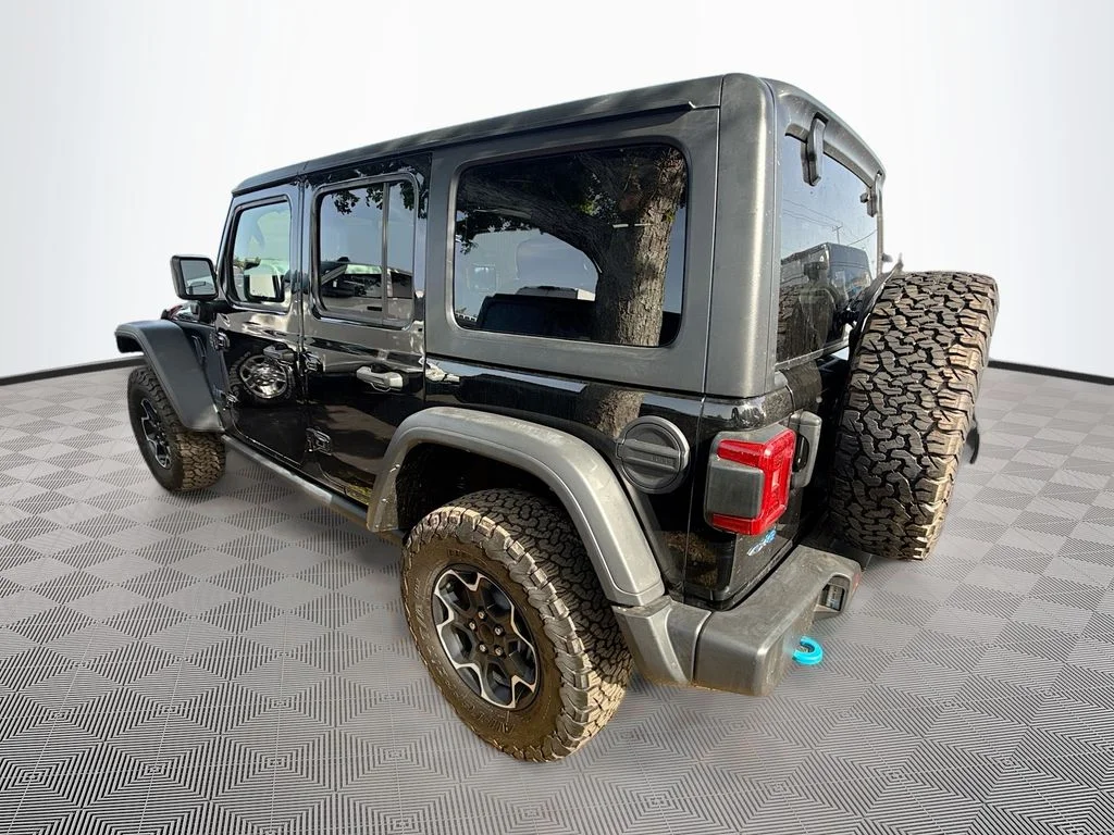 Used 2023 Black Jeep Rubicon 4xe image 8