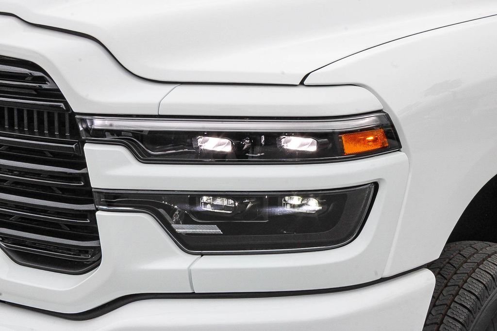New 2026 Bright White Clearcoat Ram Laramie image 5