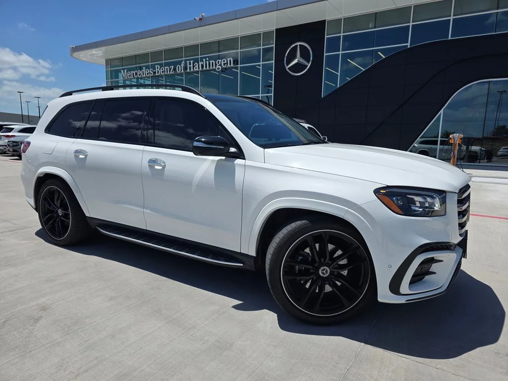 Certified Used 2024 White Mercedes-Benz GLS 580 image 1