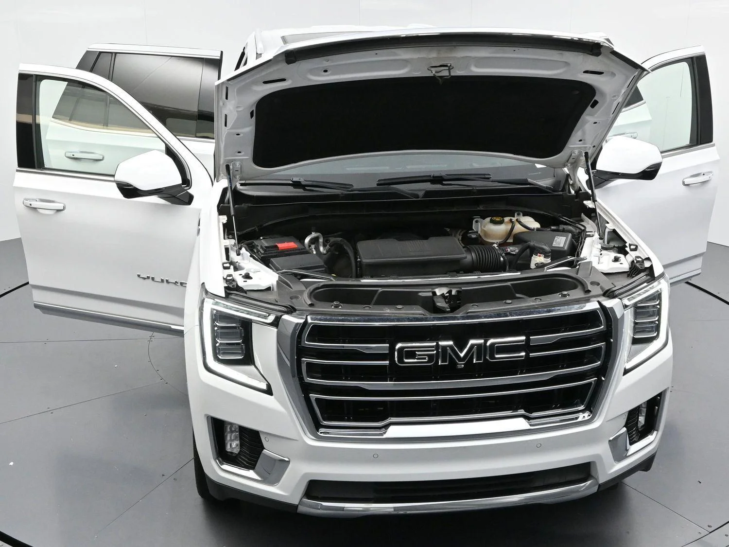 Used 2021 Summit White GMC SLT image 47