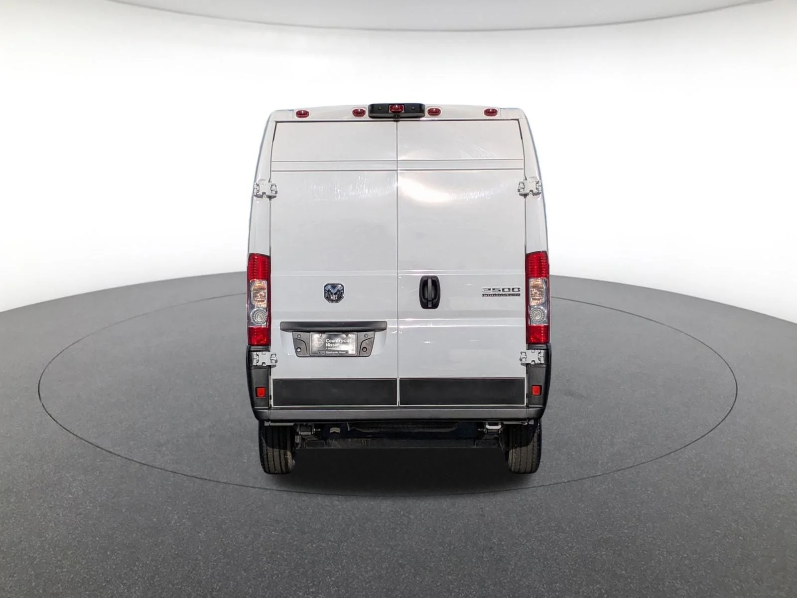 Used 2025 Bright White Clearcoat Ram High Roof image 7