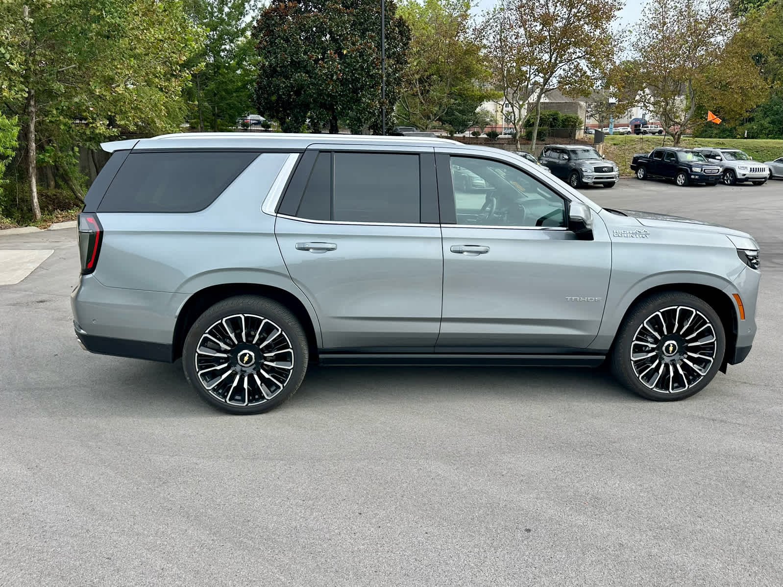 Used 2025 Sterling Gray Metallic Chevrolet High Country image 4