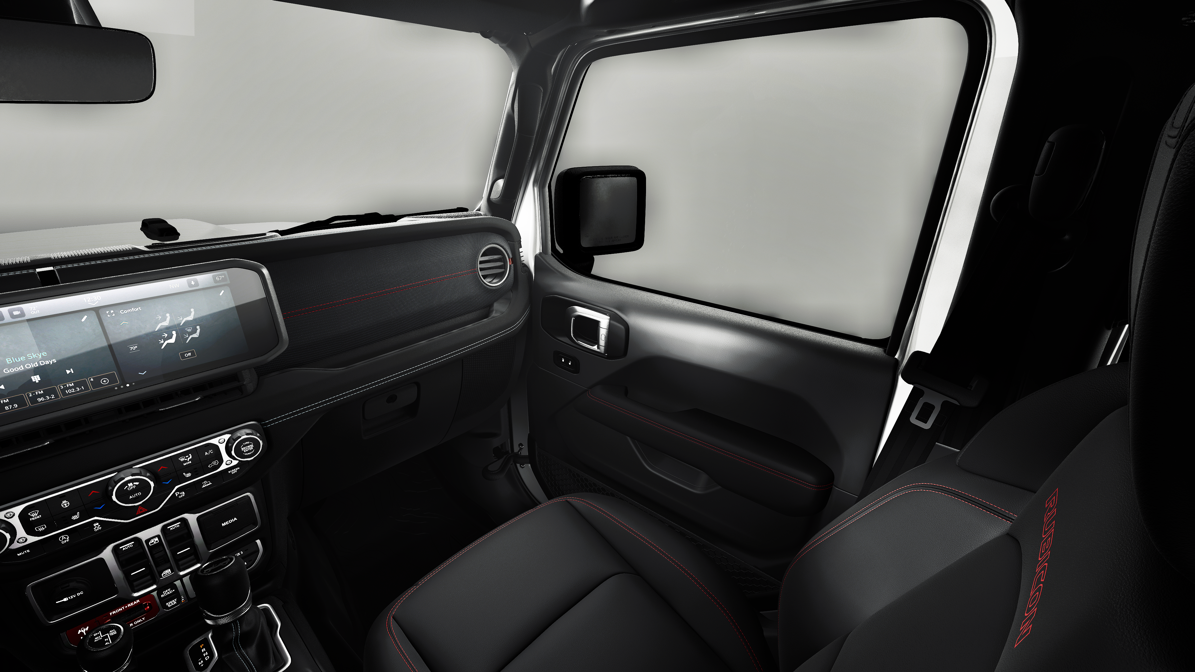 New 2027 Bright White Clear-Coat Paint Jeep Rubicon X image 19
