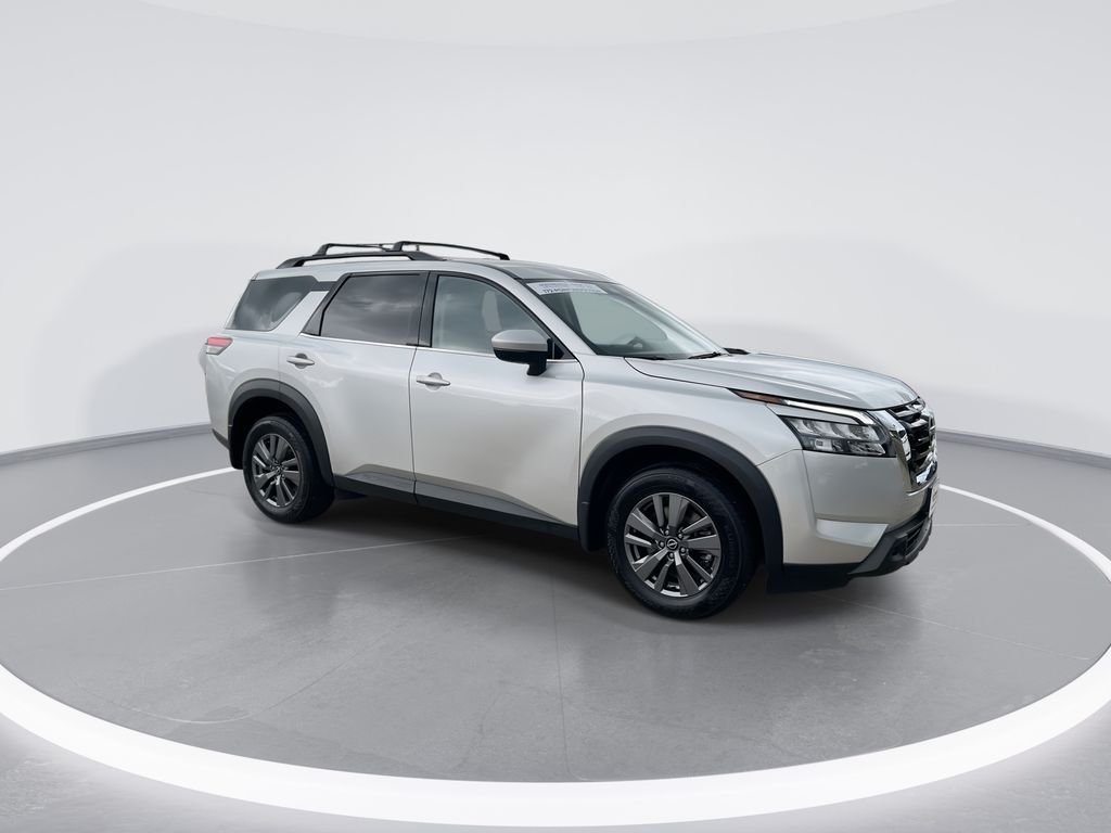 Used 2024 Brilliant Silver Metallic Nissan SV image 2
