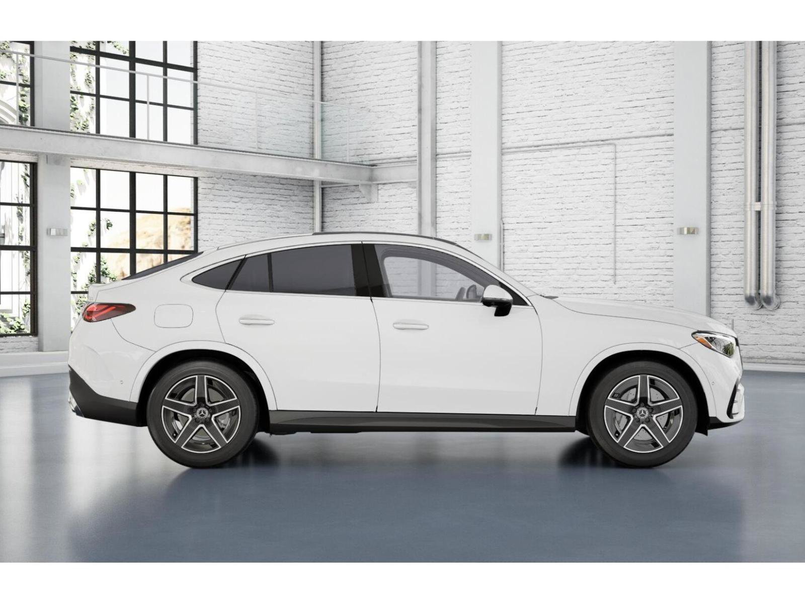 New 2026 Polar White Mercedes-Benz GLC 300 Coupe image 2