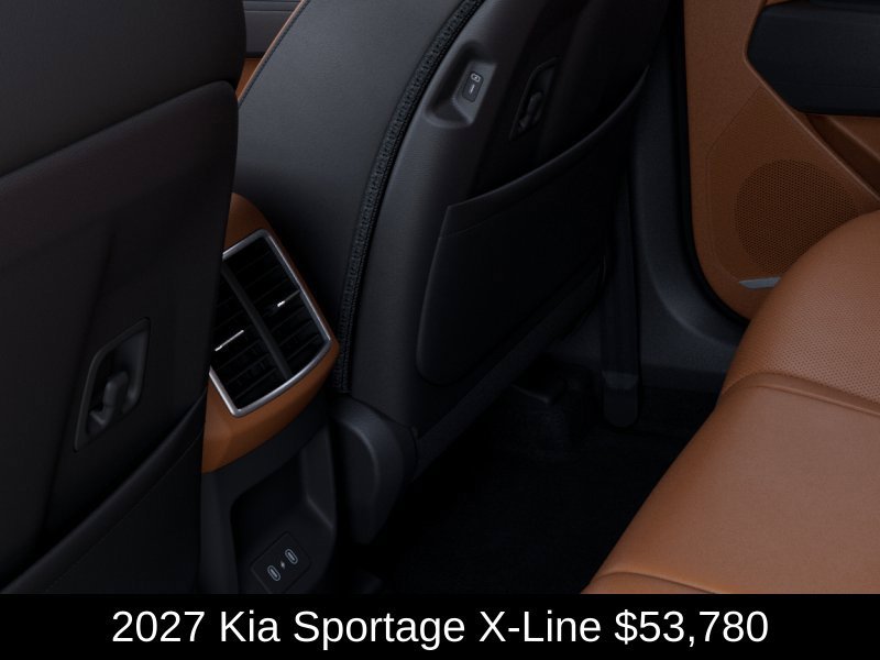 New 2027 Glacial White Pearl/Ebony Black Roof Kia X-Line image 26