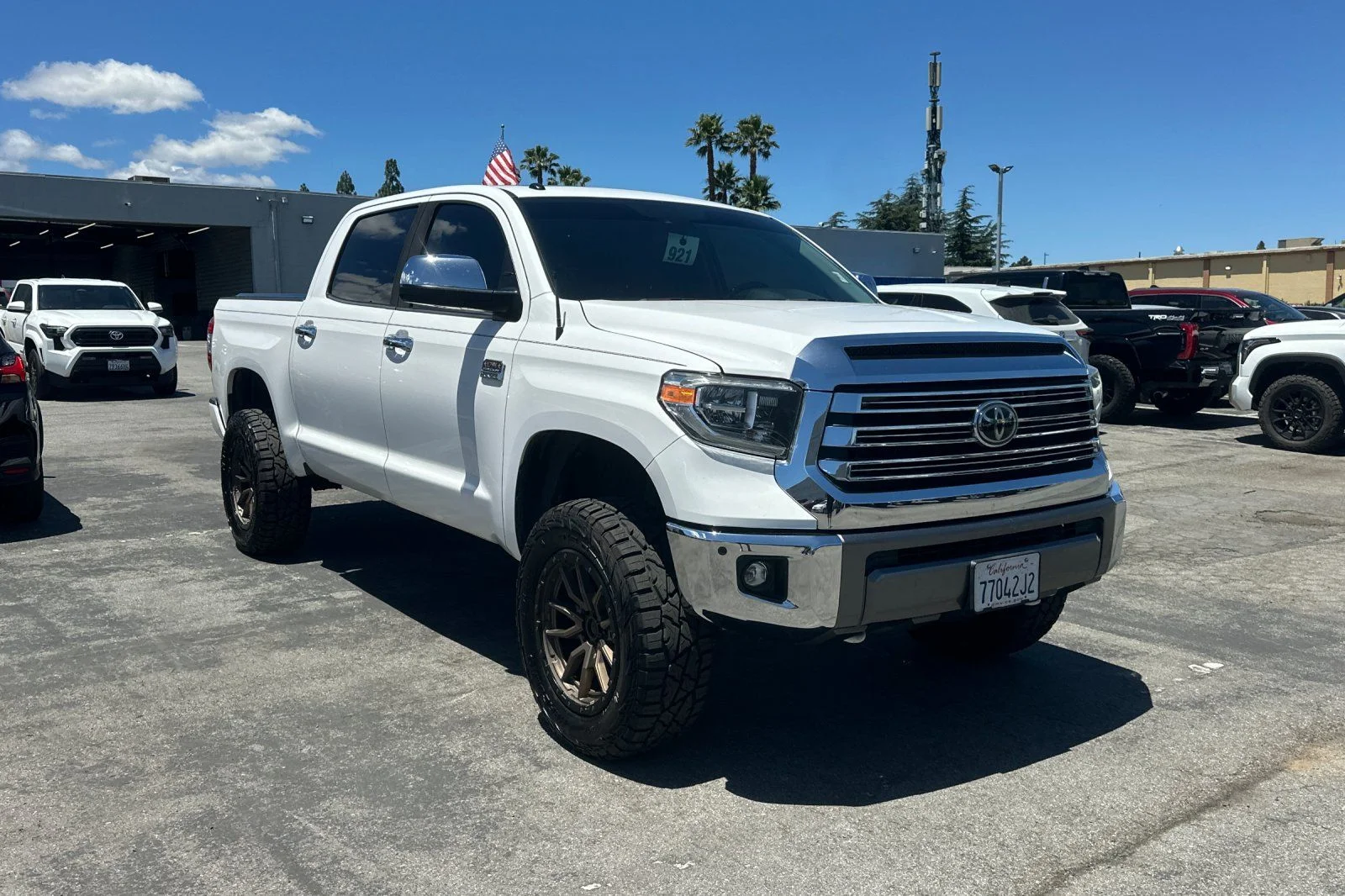 Used 2019 White Toyota 1794 image 2