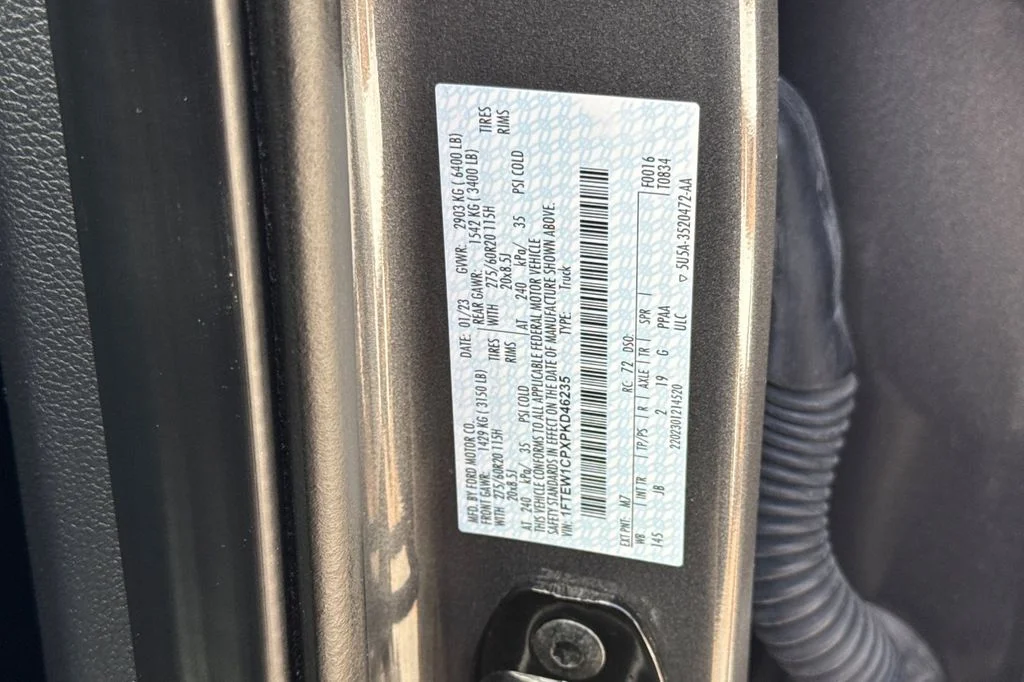 Used 2023 Gray Metallic Ford STX 4x2 image 28